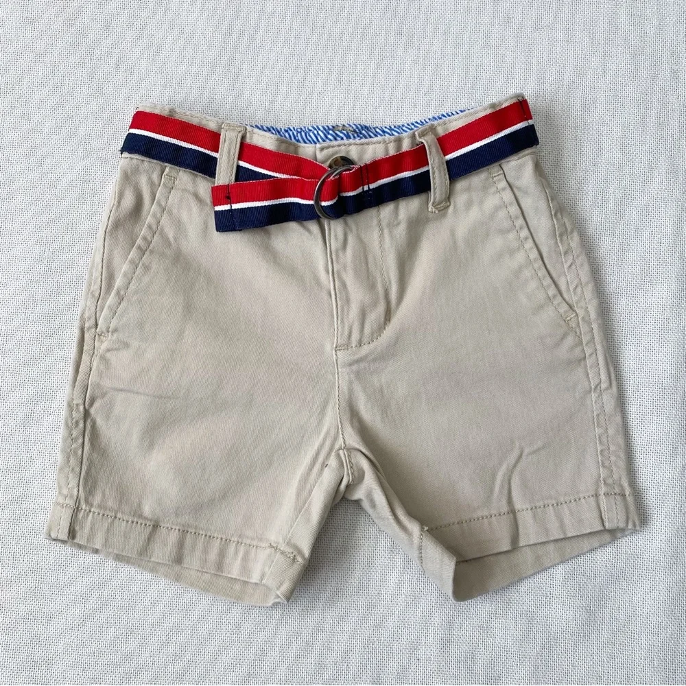 Tommy Hilfiger Bundle Short Sleeve Polo Khaki Shorts Colorblock Joggers 18M - Picture 4 of 8